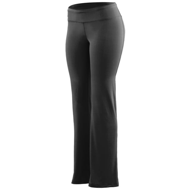 PANTALÃN DE MUJER CON CINTURA ANCHA DE POLIÃSTER/SPANDEX NEGRO Augusta 2400