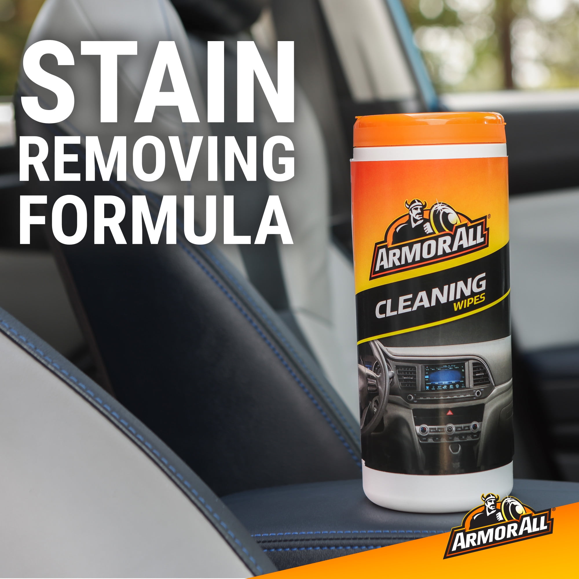 Armor All Interior Car Cleaning Wipes, 30 Count