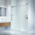 thumbnail image 6 of Dreamwerks 60 in. x 79 in. 10mm. Frosted Glass Sliding Shower Door in Bright Chrome, 6 of 6