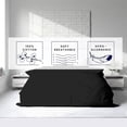 thumbnail image 4 of Kotton Culture 600 TC 100% Egyptian Cotton Duvet Cover (Black, Twin/Twin XL, 3 Piece Set), 4 of 5