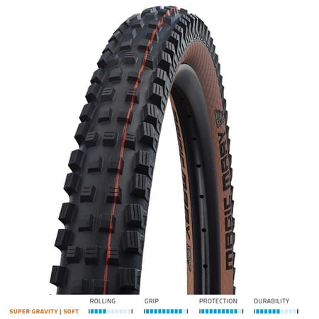 Schwalbe Magic Mary Evo S/Ground Soft TLE 29x2.40 Fold cycle bike tyre