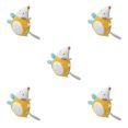thumbnail image 3 of Guardoinrt Stuffed Animal Plush Toys with Night Projector and Music Light Hedgehog 5Set, 3 of 6
