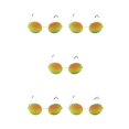 thumbnail image 2 of Sonducket Gafas de sol Pragmatic Portable Beautiful Sun Eyewear Outdoor Light-Weight for Male Female Golden,Golden Type2 NO2 Sonducket CBP347213, 2 of 5