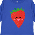 thumbnail image 4 of Inktastic Strawberry Kawaii Boys or Girls Long Sleeve Toddler T-Shirt, 4 of 5