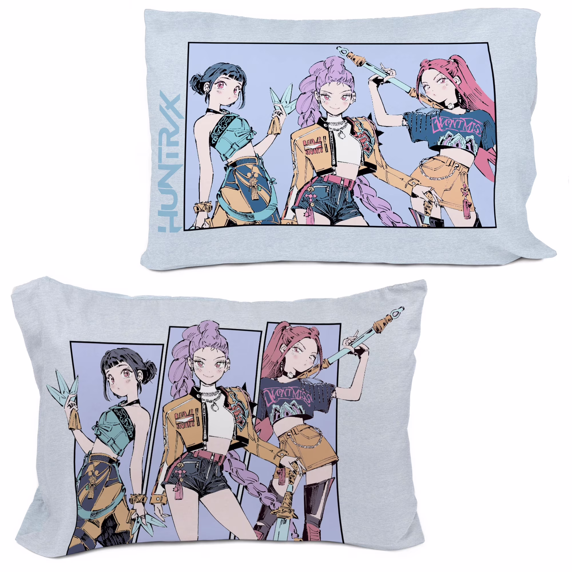 K-Pop Demon Hunter Queen Comforter Set