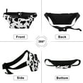 thumbnail image 6 of Fanny Pack for Women & Men - Crossbody Waist Bag Lightweight Belt Bum Bag for Sports, Travel, Hiking, Everyday Use, 6 of 7