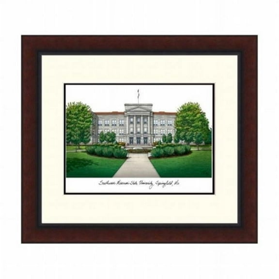 Campusimages MS998LR Southern Mississippi Legacy Alumnus Framed Lithograph