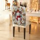thumbnail image 4 of Decoraciones navideñas, adornos navideños, regalos navideños. Fundas para sillas navideñas en 3D, ideales para el hogar y el comedor. Fundas de lino para sillas., 4 of 6