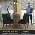 thumbnail image 4 of Juego de Comedor Madesa Oxford Livia MN Mesa y 4 Sillas, 4 of 11