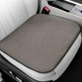 thumbnail image 4 of Linen Car Seat Covers Front Seats Only,Cooling Bottom Seat Covers for Cars,Trucks,Universal Car Seat Cushion Breathable,Ventilated [Black Front seat Covers], 4 of 6