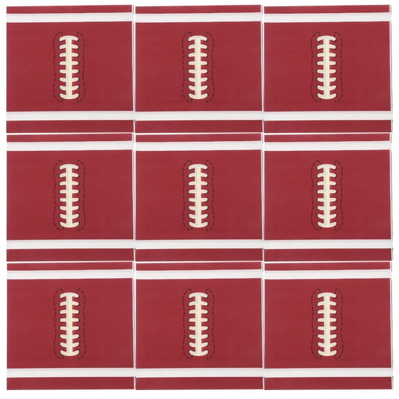 20 PCS Cartoon Football Baseball Decoration Rugby Napkin