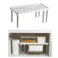 thumbnail image 4 of Estante De Almacenamiento Organizador Estante Artículos Diversos Multifuncionales Estante De Acabado Blanco Sunnimix almacenamiento debajo del fregadero, 4 of 8