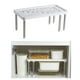 thumbnail image 4 of Estante De Almacenamiento Organizador Estante Artículos Diversos Multifuncionales Estante De Acabado Blanco Sunnimix almacenamiento debajo del fregadero, 4 of 8