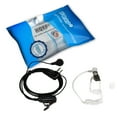 thumbnail image 2 of HQRP 2-Pin Head Set w/h Acoustic Tube Earpiece & Microphone for Motorola CP-88, CP-040, CP-100, CP-125, 2 of 8