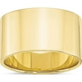 thumbnail image 1 of 10K Yellow Gold 10Ky 12mm Ltw Flat Band Size 13 Made In United States 1fll120-13, 1 of 5