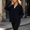 #0481-Black, variant on Women's Loose Fit Hooded Sunscreen Jacket UPF50+ Long Sleeve Zip Up with Pockets for Hiking Beach Travel