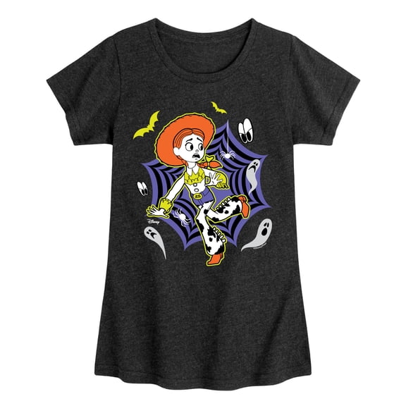 Toy Story - Jessie Web - Toddler & Youth Girls Short Sleeve Graphic T-Shirt