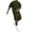 Army Green, variant on Mens Short Sets 2 Piece Outfits - Casual Summer Short Sleeve Sweatsuits Sets for Men with Cargo Pocket