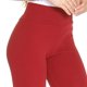 thumbnail image 4 of Leggings Mujer Pretina Ancha Que Ajusta Liso Casual Formal Vino vino CH Incógnita 330603, 4 of 5