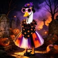 thumbnail image 4 of Halloween Spooky Porch Goose Outfit Kit, Pumpkin Bandana Sunglasses Costume Set for 17 to 23 Inch Goose, Front Yard Decor, 4 of 5