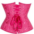 thumbnail image 3 of Grebrafan Steampunk Underbust Corset Women Rose S, 3 of 5