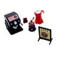 thumbnail image 5 of 5pcs 1/6 1/12 Set de espresso Modelo Toyadores de cocina Accesorios Muebles de la casa de muñecas Playset realista para los accesorios de fotos, 5 of 8