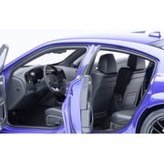 Dodge Charger Scat Pack Widebody Plum Crazy Purple Metallic 1/18 Car Model by Autoart