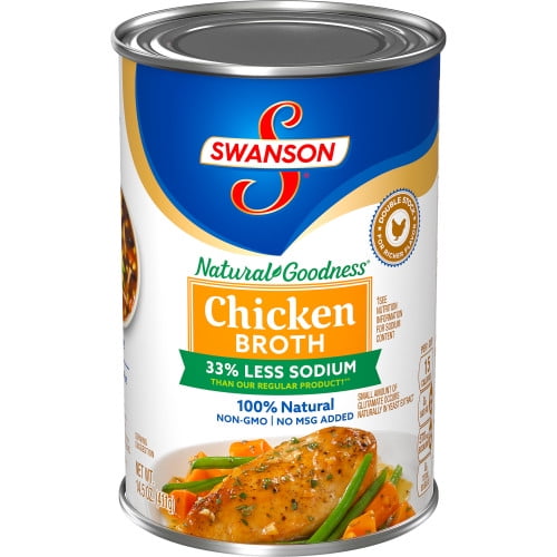 Swanson Natural Goodness Chicken Broth, 14.5 oz. Can