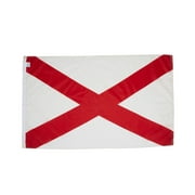 Allied Flag 5 x 8 FT Nylon Alabama State Flag - Made In USA