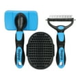thumbnail image 3 of Râteau de Décoloration pour Chats et Chiens - Peigne de Décoloration Double Face pour Cheveux Noués - Brosse de Toilettage - Solution de Perte de Poils pour Animaux, 3 of 8