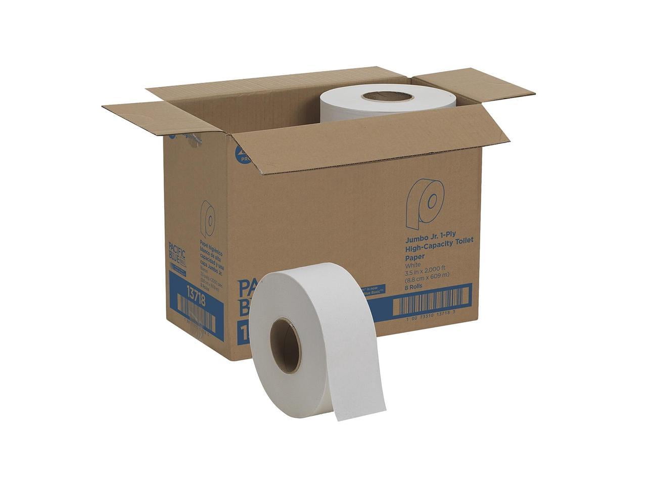 Georgia Pacific Professional 1-Ply Septic Safe Toilet Paper, 8 Rolls per Carton