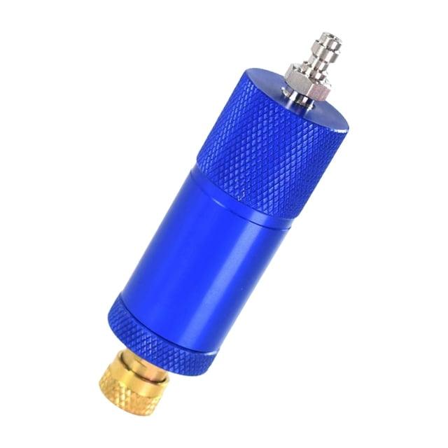 Separador de agua y aceite Filtro de compresor de aire Ajuste de humedad para filtro de aire de bomba manual Azul Baoblaze Separador de aceite
