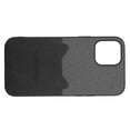 thumbnail image 2 of Funda de cuero tipo billetera para iPhone 12 Pro Max con tarjetero Funda protectora trasera delgada de cuero sintético Negro, 2 of 5