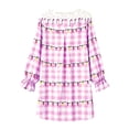 thumbnail image 5 of JAJAHO Girls Nightgown Christmas Pajamas Long Sleeve Ruffle Princess Sleep Dress For Kids 3-14Y, 5 of 5