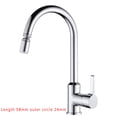 thumbnail image 2 of Yuarrent Grifos de lavabo con Control de temperatura 2019, grifo de agua giratorio LED sensible, grifo que cambia de Color de agua, grifos de alta Juegos de accesorios de baño 3 Yuarrent JJ23524-03B, 2 of 6
