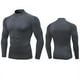 thumbnail image 3 of pstuiky Camisas de manga larga de invierno para hombre, Camisa deportiva transpirable de manga larga y cuello redondo para hombre, color liso salir tops l, 3 of 4