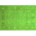 thumbnail image 1 of Ahgly Company Indoor Rectangle Oriental Green Traditional Area Rugs, 7' x 9', 1 of 1