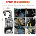 thumbnail image 3 of Universal Car Vehicle Back Seat Headrest Hanger Holder Hook for Bag Purse Cloth Drink Grocery, Set of 4, 3 of 8