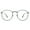matte black, variant on TIJN Retro Blue Light Blocking Glasses Metal Frame Round Chic Eyewear Men Women Eyeglasses