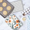 thumbnail image 5 of Yayeee Pot Holders Kitchen Heat Resistant with Pocket 7"x9.8" Cotton Oven Cooking Hot Pads, Flowers Pattern, 5 of 7
