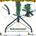 thumbnail image 3 of Birinta Realistic Imitation Pine Needle Xmas Tree (4/5/6/7/8FT) with Sturdy Metal Base – Ideal for Festive Home & Office Decor, 3 of 8