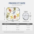 thumbnail image 3 of Disketp 2 Piece Cartoon Monkey Pattern Windshield Sunshades,Folding Windshield Sun Shade For Car Suv Trucks Sedan,Blocks Uv Rays Sun Visor Protector-Large, 3 of 7