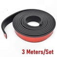 thumbnail image 3 of Universal Fender Flares Wheel Arch Eyebrow Mudguard Protector Cover Body Kit Accessory for Cars, 3 of 5