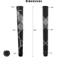 thumbnail image 3 of MAZEL Ultra-light Golf Putter Grip for Men - 2.0 Advanced Surface Texture Non-slip Golf Grip,Great Comfortable Feel and More Consistent Stroke, 3 of 6