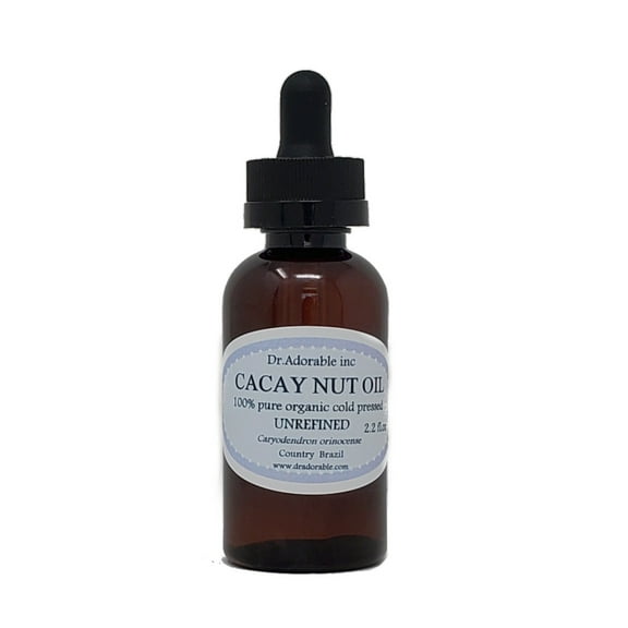 Dr Adorable - 2 oz - Cacay Nut Oil Unrefined - 100% Pure Organic Cold Pressed Natural