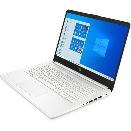 HP 14 Series 14" Touchscreen Laptop - Intel Celeron N4020 - 4GB RAM - 64GB eMMC - Windows 10 Home in S mode - Snow White 14-dq0080nr (47X83UA#ABA)