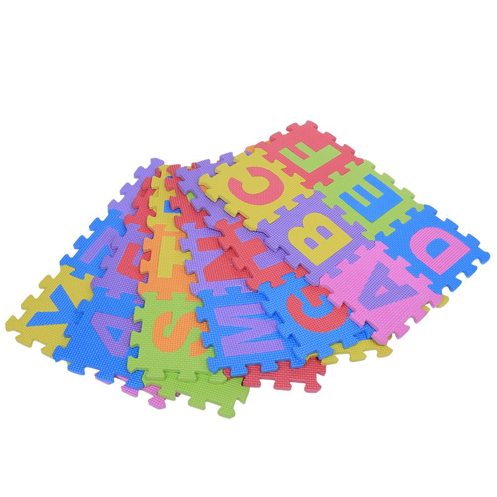 Learning Letters for Playing for Crawling Bright Color 36Pcs Kid Play Mat Foam Play Carpet Eva Foam Mat 