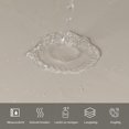 thumbnail image 3 of 1 Pce Rideau de Douche, Rideau de Bain beige, Anti-Moisissure, Imperméable, 3 of 5