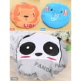 thumbnail image 2 of Fast and Good Gorro de baño elástico impermeable con dibujos animados para mujeres, niñas y niños, paquete de 3 unidades (panda+elefante+león), 2 of 5