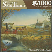 L'art de Sam Timm dimanche matin nostalgie 1000 pièces puzzle